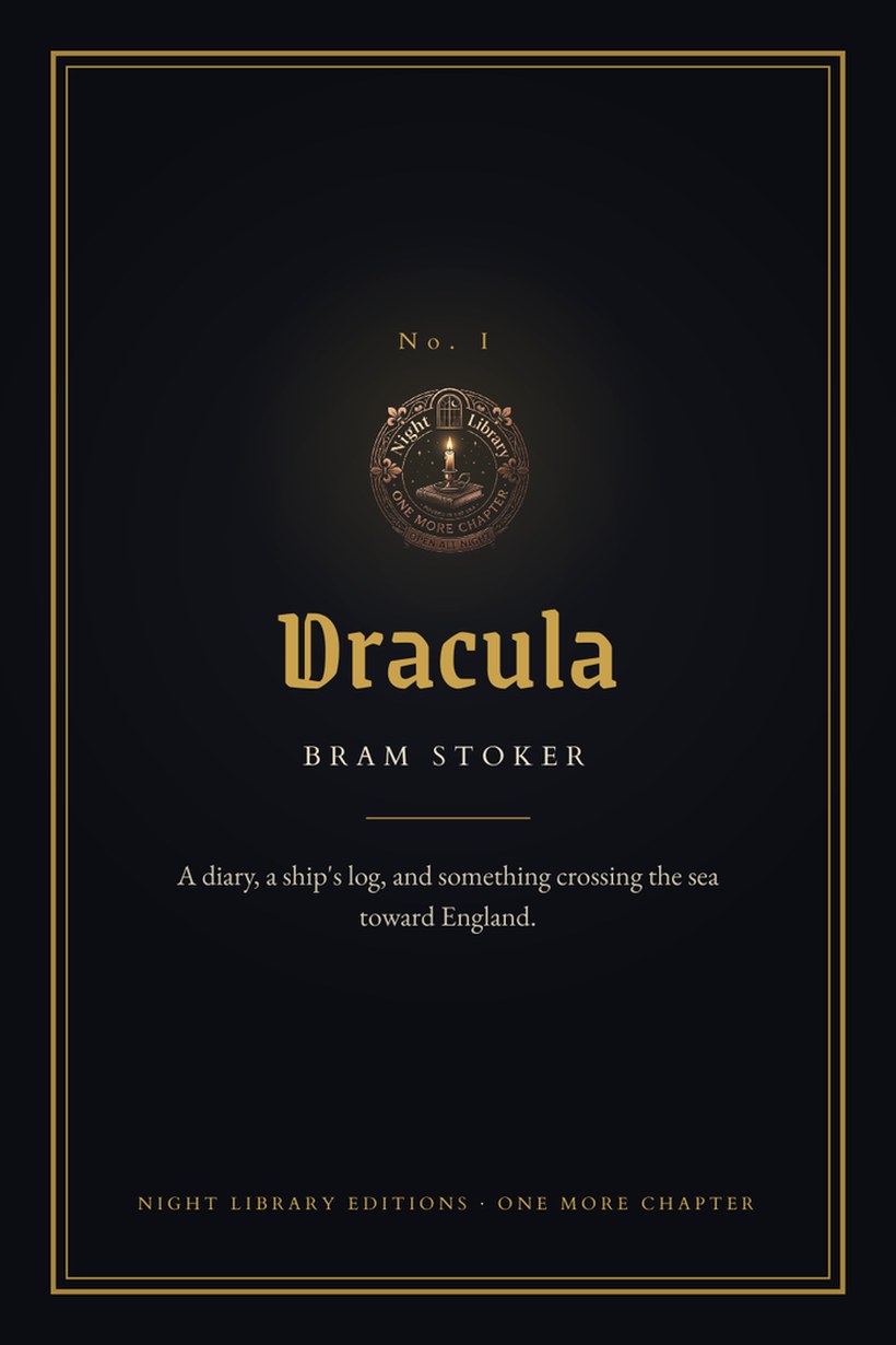 Dracula — Night Library Editions cover