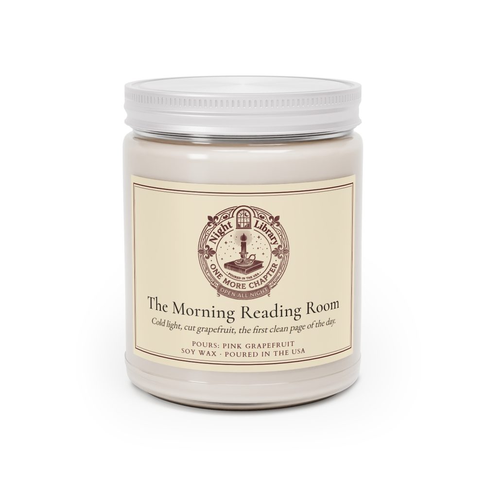 The Morning Reading Room, the jar seen from the front